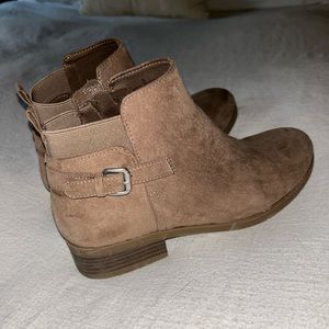 Suede Booties